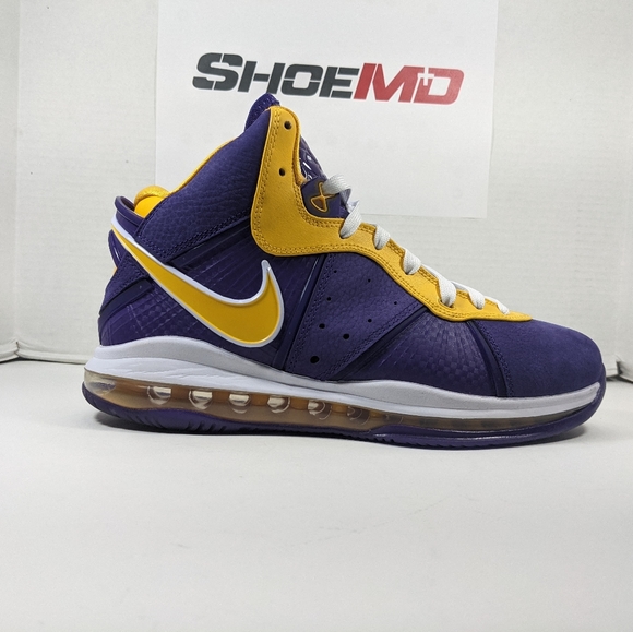 NIKE LEBRON VIII LAKERS SZ 9 USED main image 14